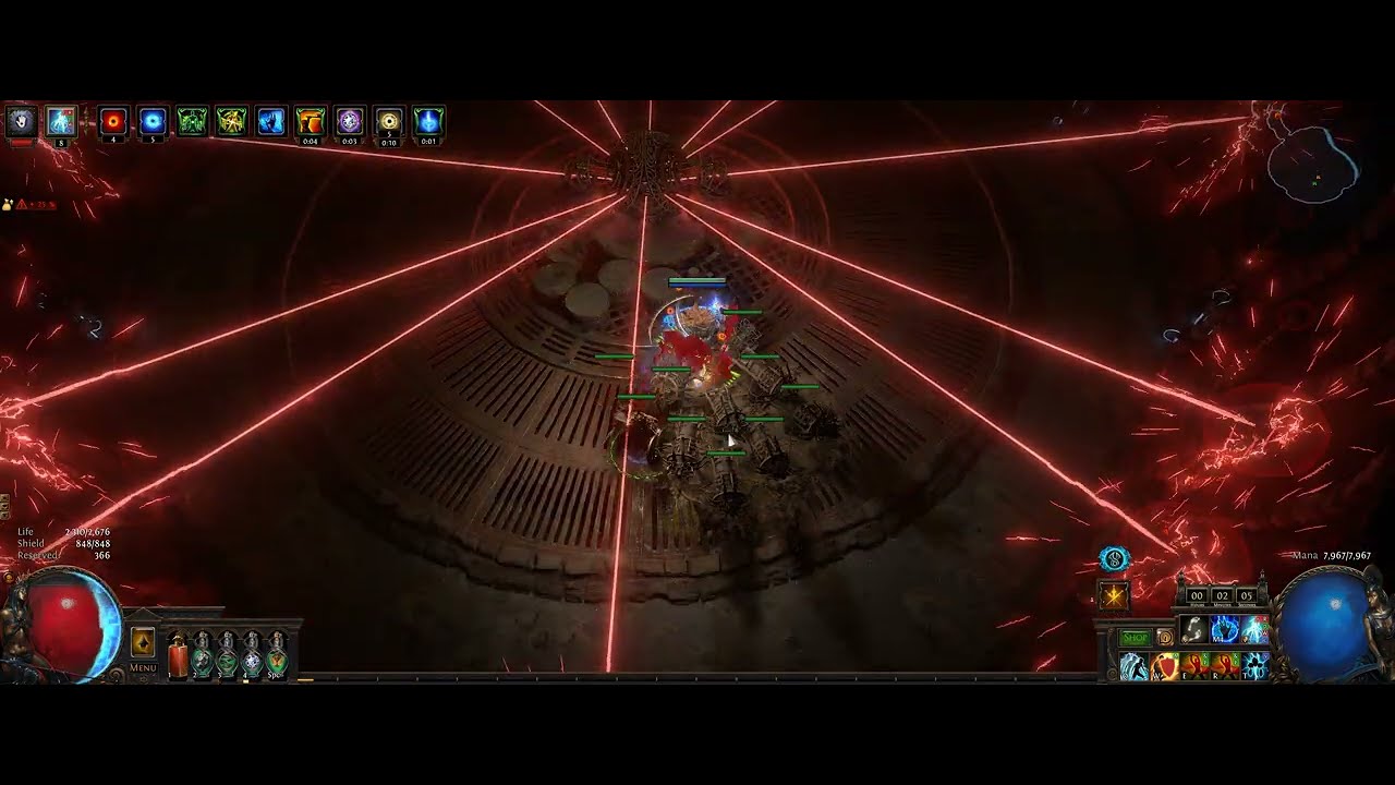 [PoE] Power Siphon of The Archmage Ballista Hiero Lv95 - T17 Strongbox Farming (cheep option) [3.26]
