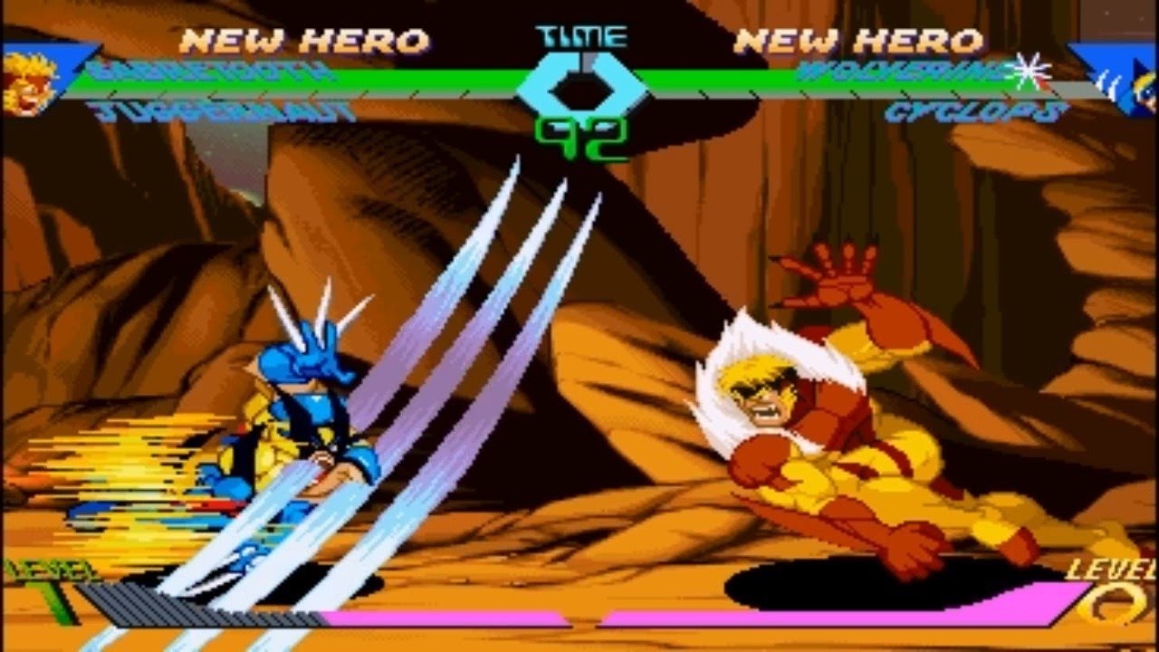 [TAS] Wolverine VS Sabretooth (X-Men VS Street Fighter EX)