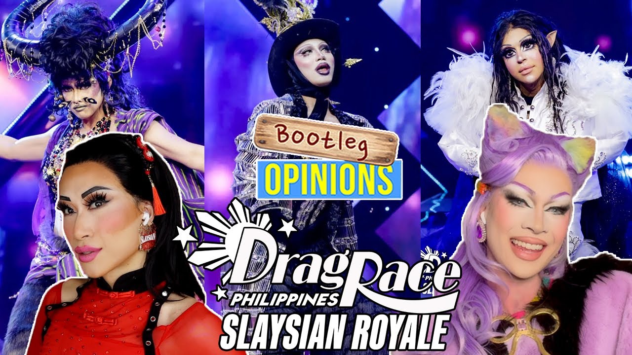 Drag Race Philippines: Slaysian Royale x Bootleg Мнения: «МИФИЧЕСКИЕ СУЩЕСТВА» с глазурью цвета с...