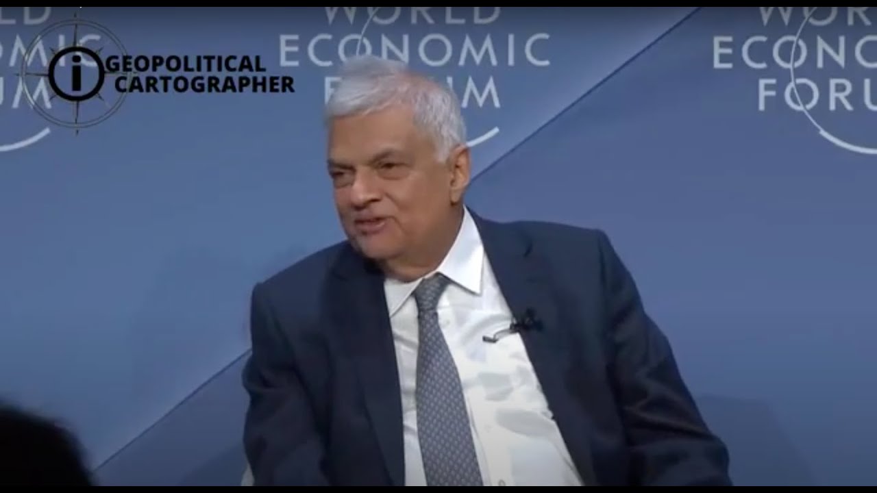 President Ranil Wickremesinghe - World Economic Forum - Davos, Switzerland - 17th January 2024