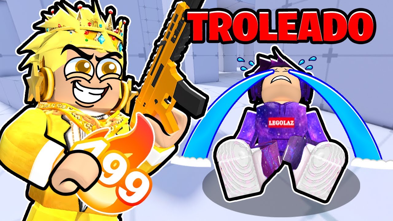 Troleando a mi AMIGO HACIENDOME PASAR por NOOB en RIVALS 🤣