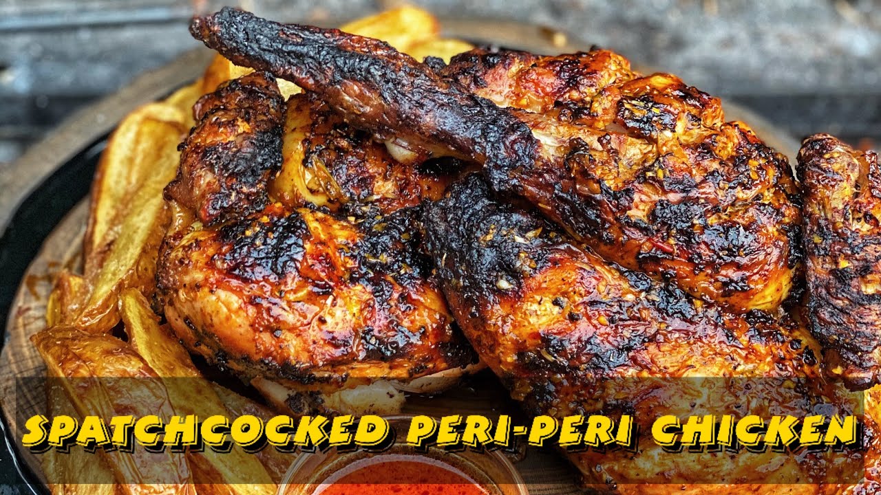 Spatchcocked Peri Peri Chicken | Cooked on the Kamado Joe Classic