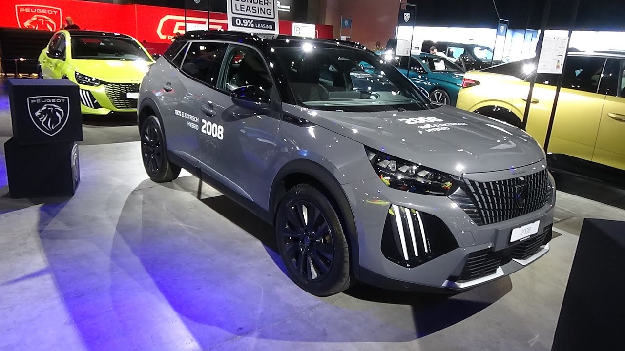 Peugeot 2008 GT Hybrid 145 e-DCS6 2026 года &mdash; Экстерьер и интерьер &mdash; Автосалон в Цюрихе 2025