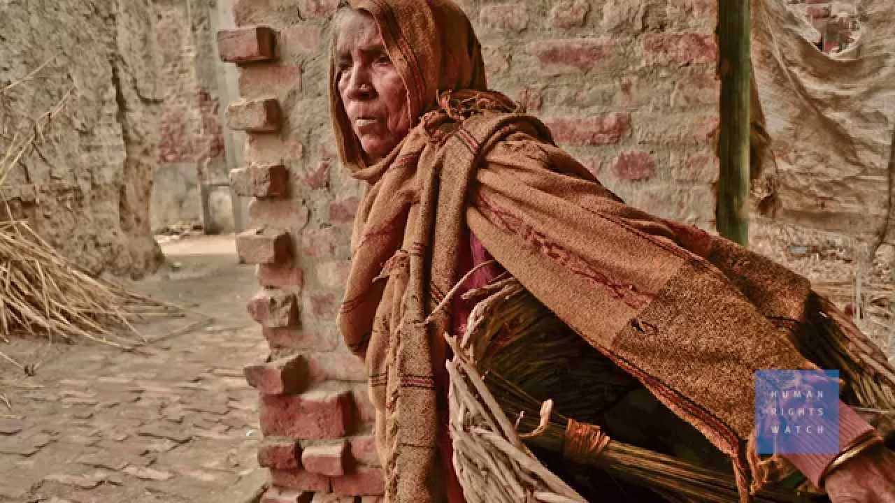 Caste System - India lower caste still Forced to Clean Human Excrement