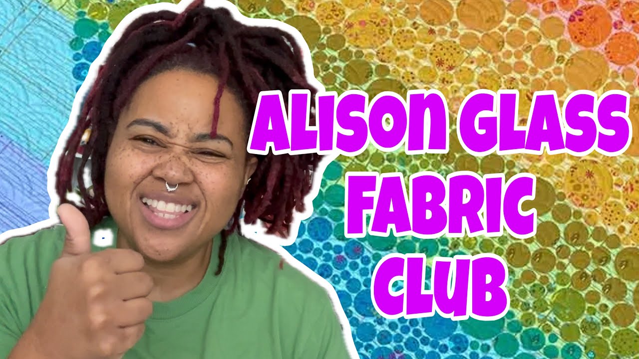 Распаковка коллекции тканей Alison Glass Fabric Club 2026 Sunprints
