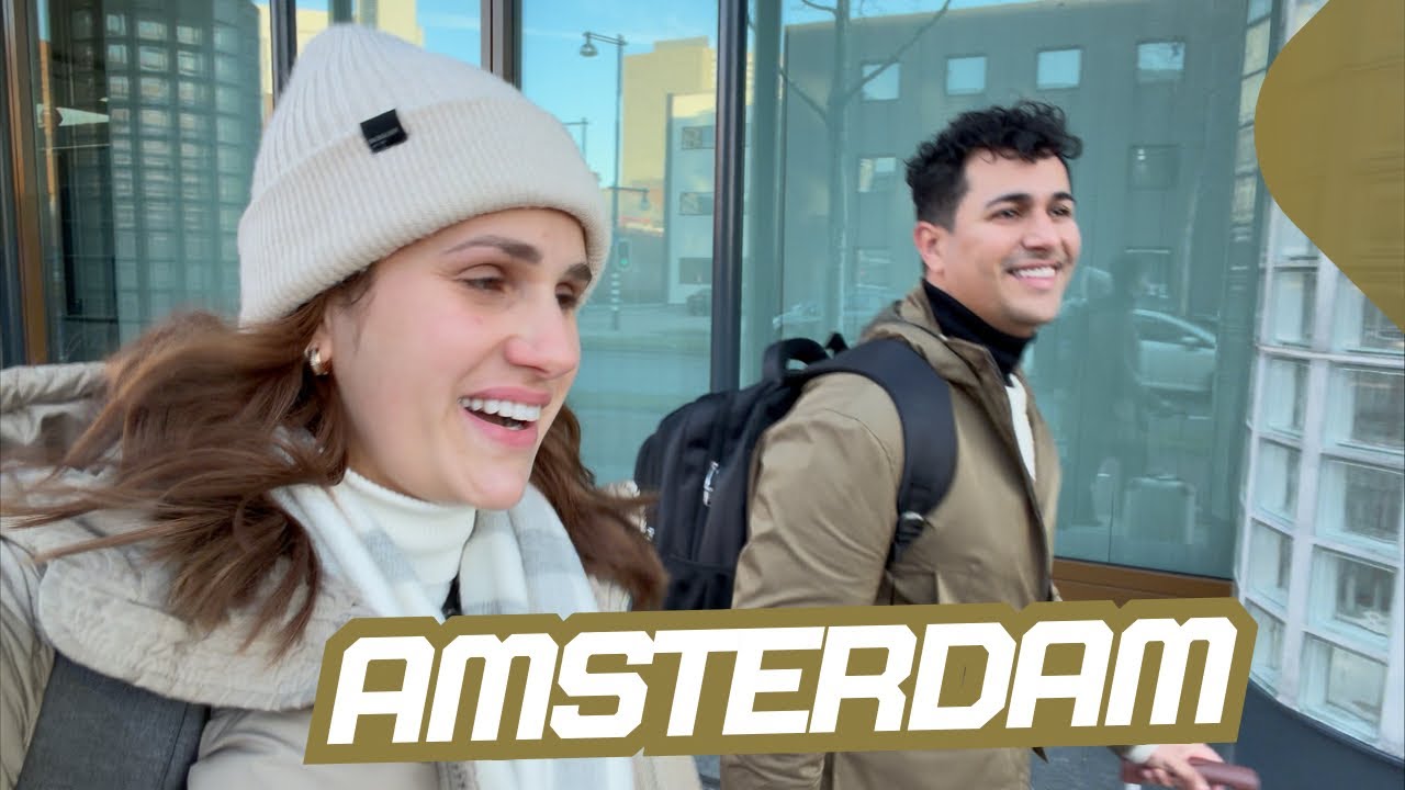 CHEGAMOS EM AMSTERDAM