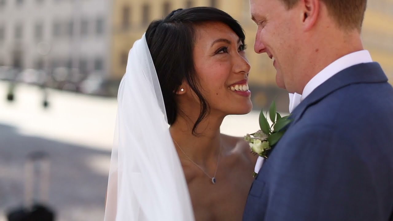 Br&ouml;llop p&aring; H&ouml;gberga G&aring;rd p&aring; Liding&ouml; Br&ouml;llopsvideograf & Br&ouml;llopsfotograf  Katarina Lyck Myweddingday