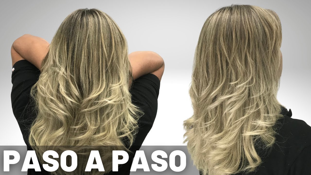Técnica de Mechas en Cabello PROCESADO - Ana Vásquez