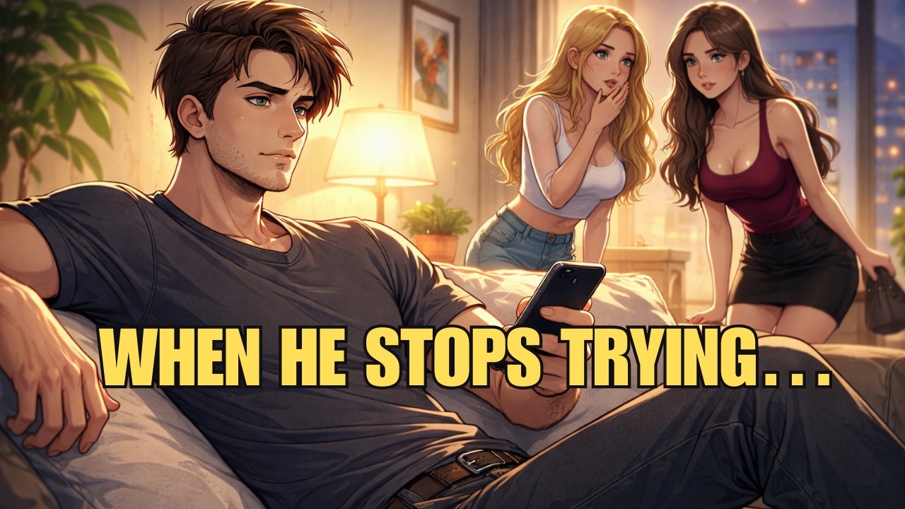 When a Man Finally Stops Trying… Women Notice THIS