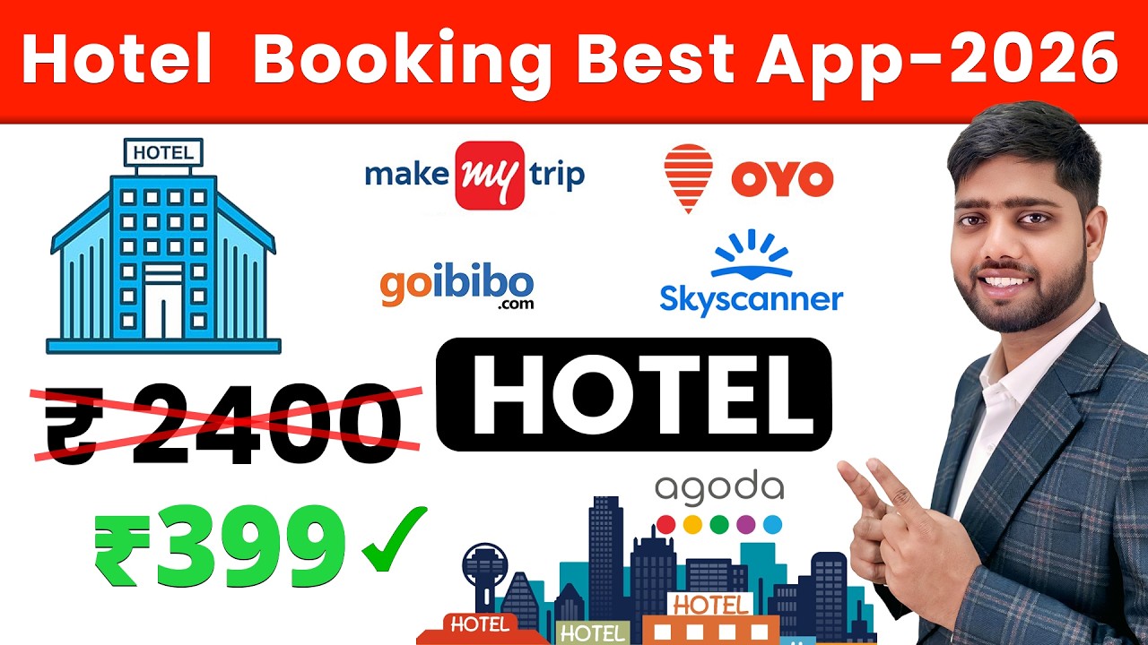 Hotel booking best app | Cheap Hotel booking website | how to book cheap hotel in india | Hotel Book