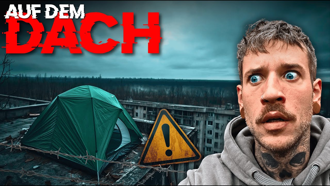 EINE NACHT im kleinen Pripjat ☢️ URBEX