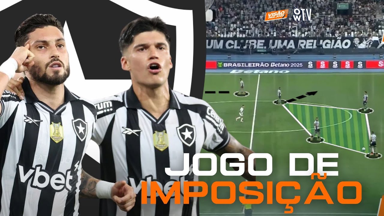 VEJA A ESTRAT&Eacute;GIA DO BOTAFOGO PARA DOMINAR O VASCO!