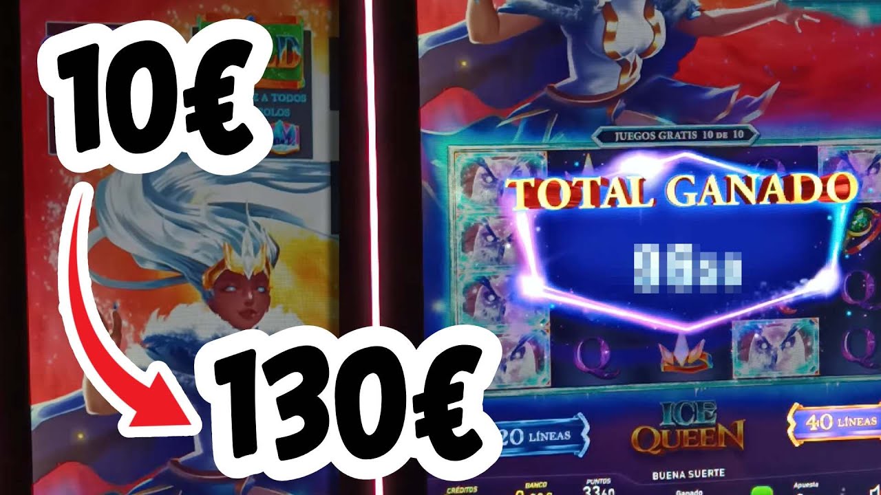 C&oacute;mo conseguir 130&euro; en 10 minutos con ICE QUEEN - Tragaperras pub