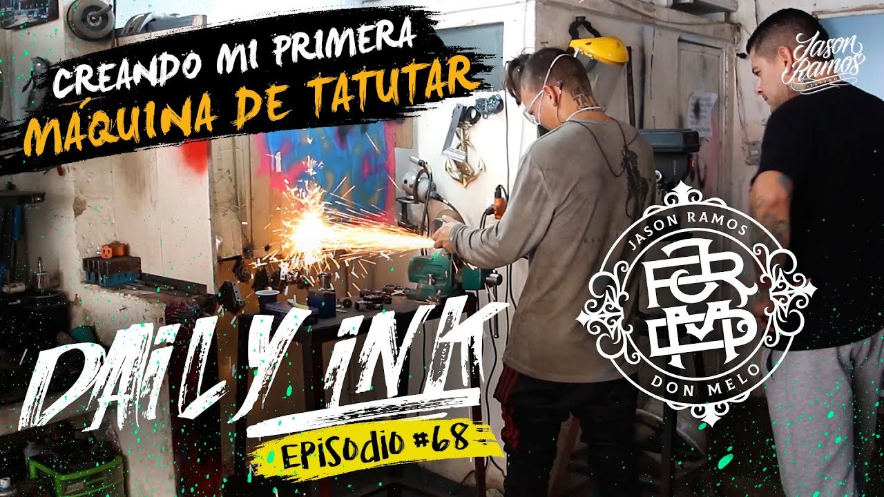 🐯FABRICANDO Mi Primera MÁQUINA de TATUAR Jason Ramos by Don Melo🐯 