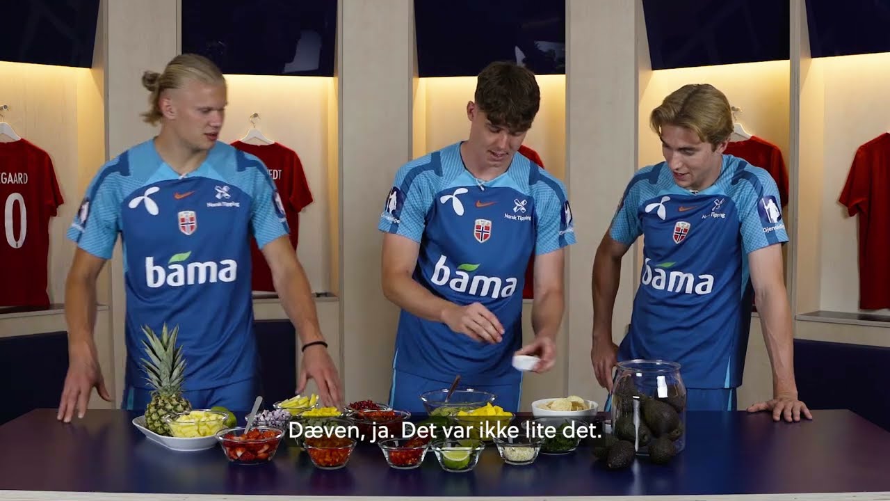 Haaland & Thorstvedt gir dommen på Jørgen Strand Larsens guacamole! 🥑