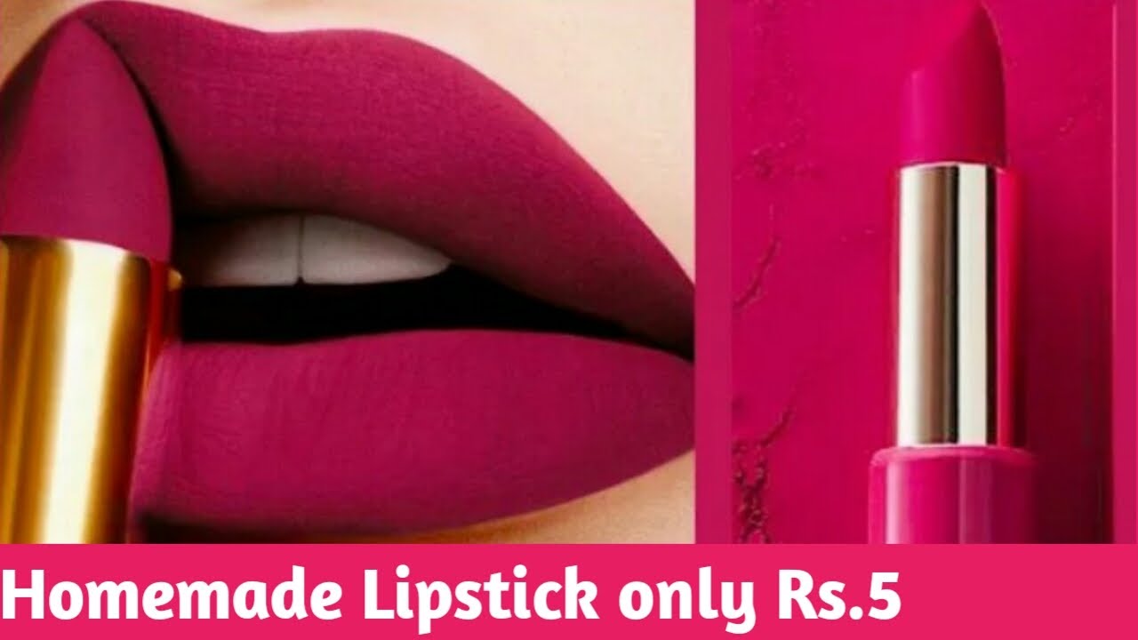 घर पर Lipstick बनाने का तरीका ! DIY Lipstick  ! Homemade Waterproof  Lipstick ! DIY Lipstick At Home