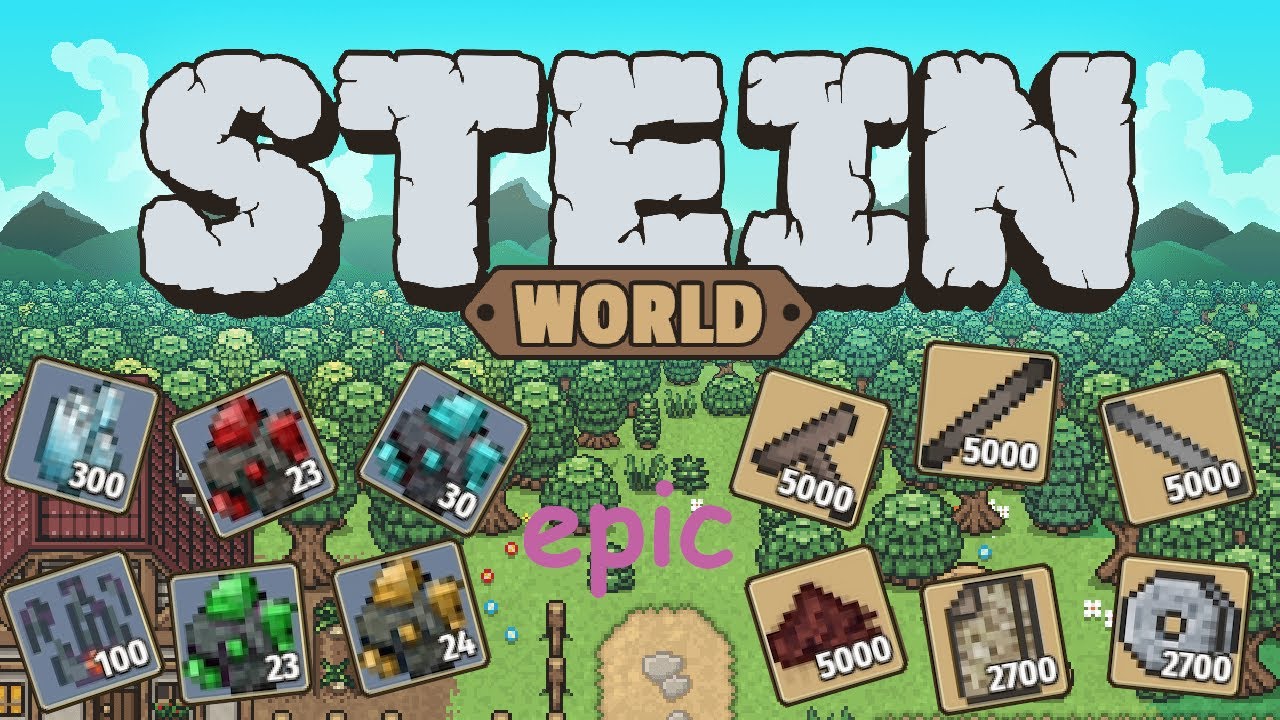Stein.world - Crafting Epic Weapons