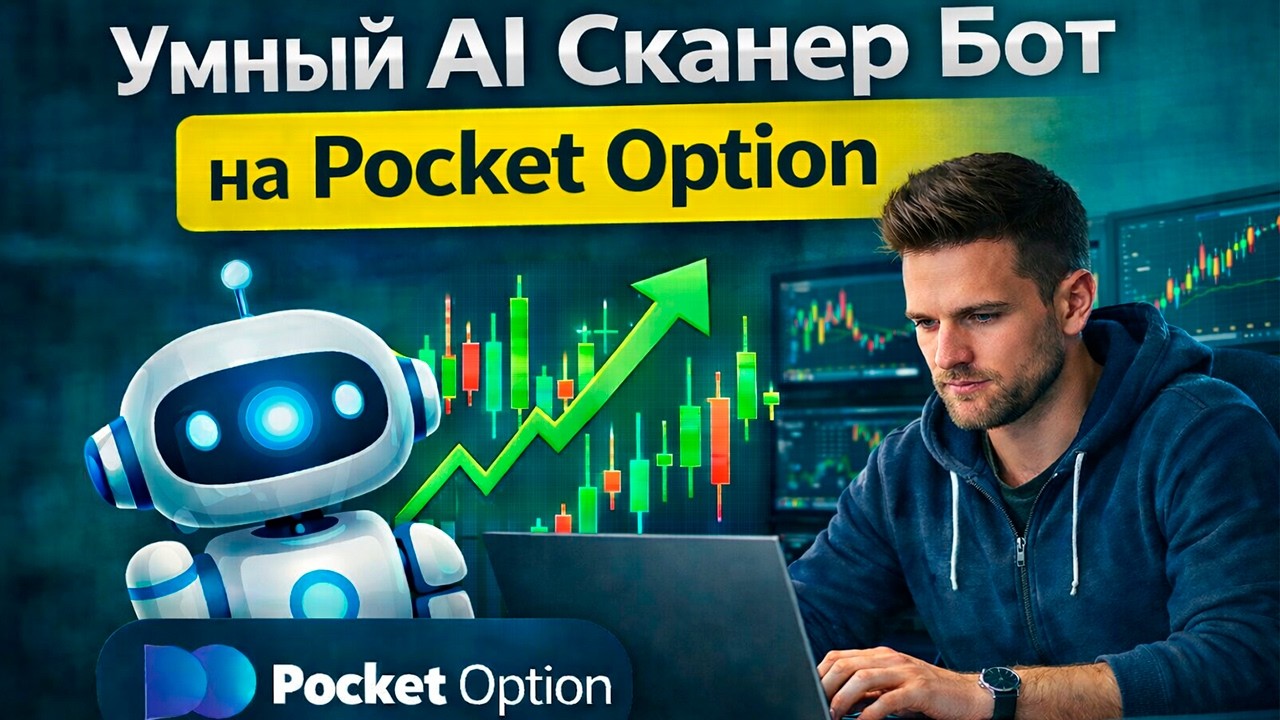 Стратегии на Покет Опшн! Умный AI Сканер Бот на Pocket Option! Бинарные опционы с нуля