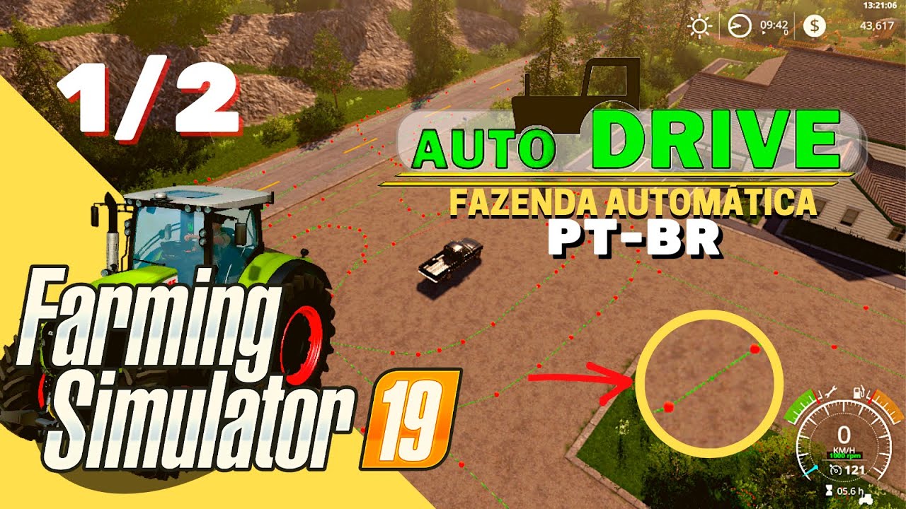 Como Usar o AutoDrive Farming Simulator 19 (Parte 1 de 2)