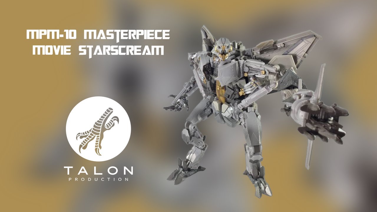 Transformers MPM-10 Masterpiece Movie Starscream Review