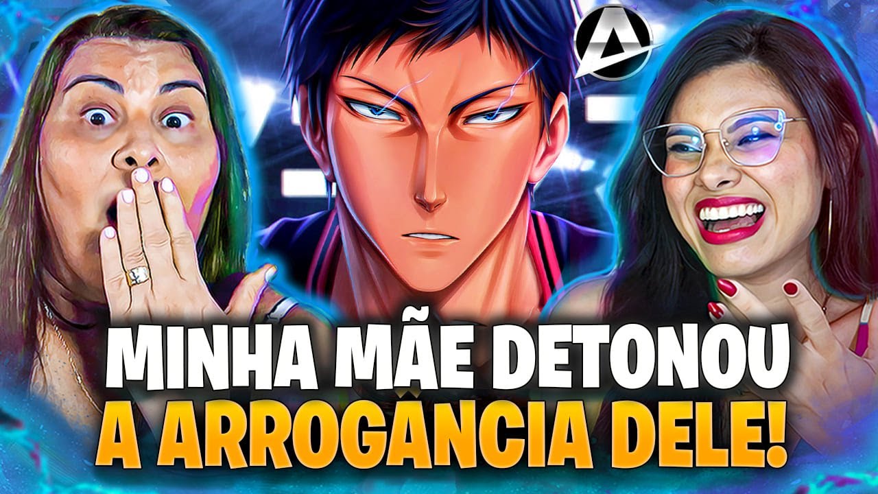 M&Atilde;E REAGIU AO AOMINE! 😱 ♪ Aomine | Pantera Indom&aacute;vel | AniRap