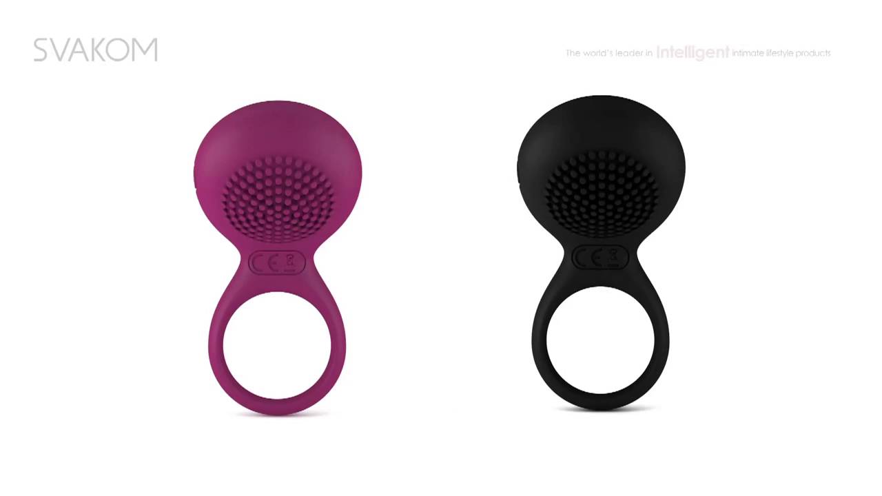 Svakom Tyler - Anel vibrat&oacute;rio para casais com 5 modos de vibra&ccedil;&atilde;o