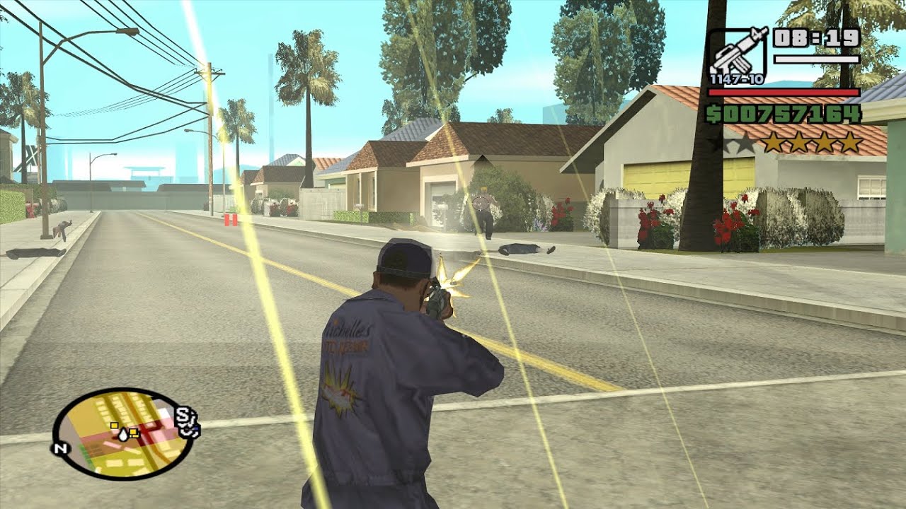 4 Star Wanted Level - Turf Wars (Gang Wars) in Las Venturas - GTA San Andreas