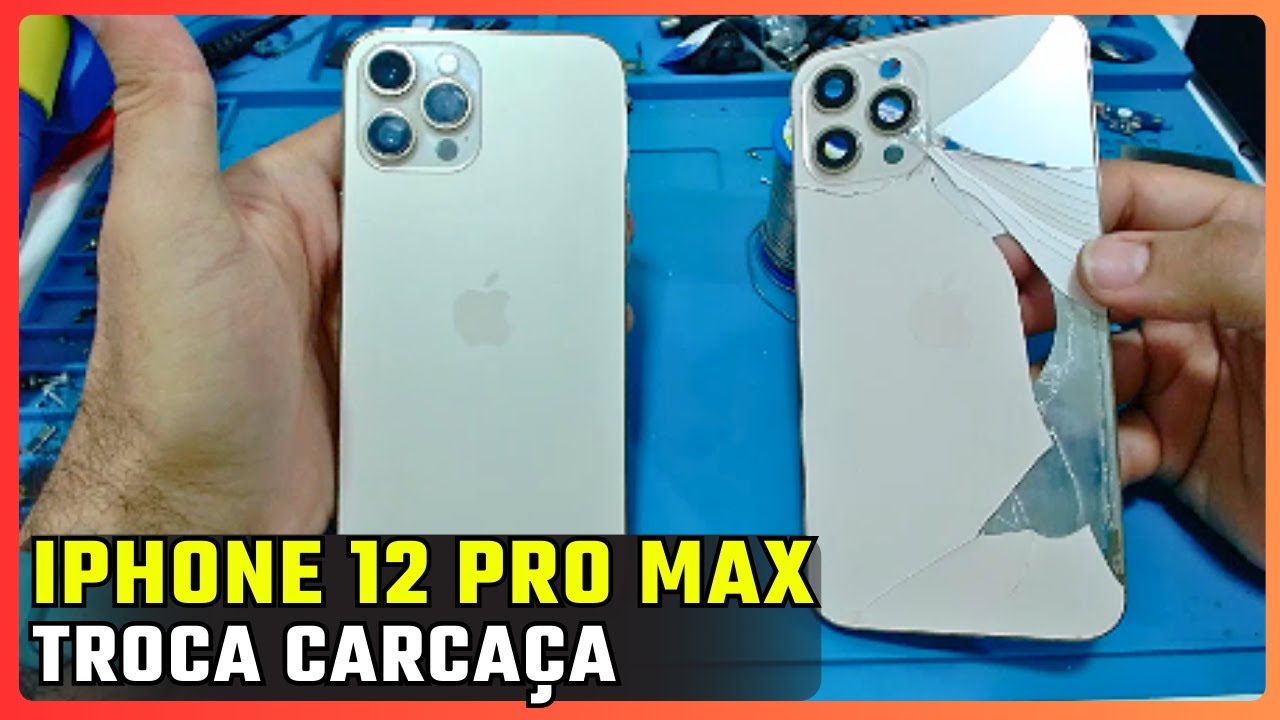 COMO TROCAR CARCAÇA DO IPHONE 12 PRO MAX
