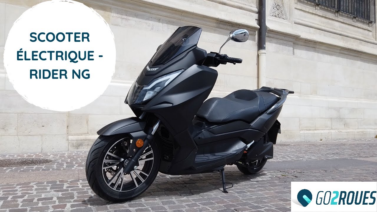 Rider NG - Essai Maxi Scooter Electrique 125