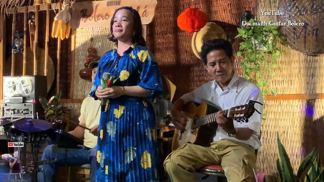Hai Vì Sao Lạc | Cô giáo Thiên Trang đến từ Nhà Bè | Ducmanh Guitar Bolero Mái Lá