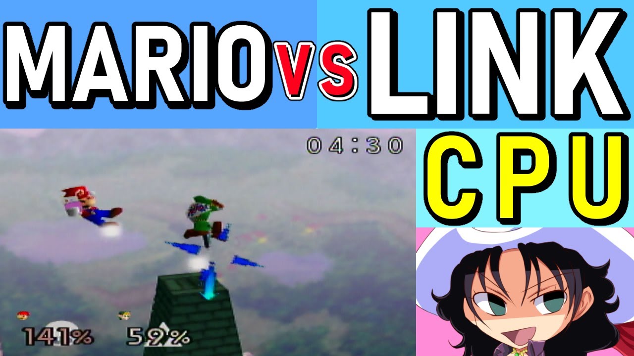 Super Smash Bros. | Mario vs Link | #002