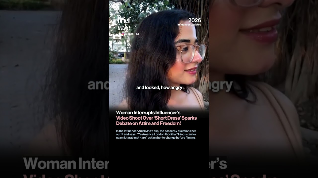 Woman Interrupts Influencer&rsquo;s Video Shoot Over &lsquo;Short Dress&rsquo;, Clip Goes Viral.