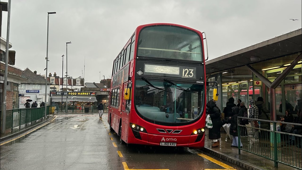 The Last Day Of Arriva London Operations on Route 123