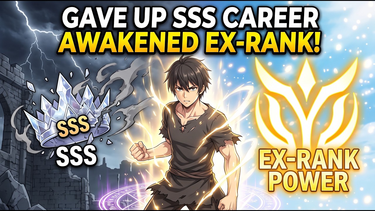 They Forced Me to Give Up My SSS Career, So I Sacrificed It and Awakened EX-Rank Power