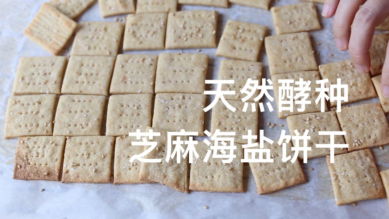 天然酵种（弃种）饼干 Sourdough Discard Cracker