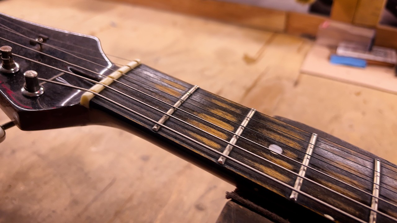 I restored an old Japanese guitar from the 1970s and it sounds incredible