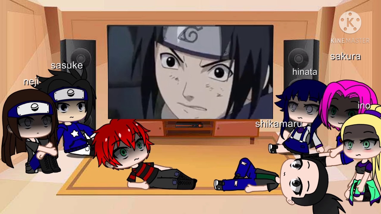 los amigos de naruto reaccionan a naruto