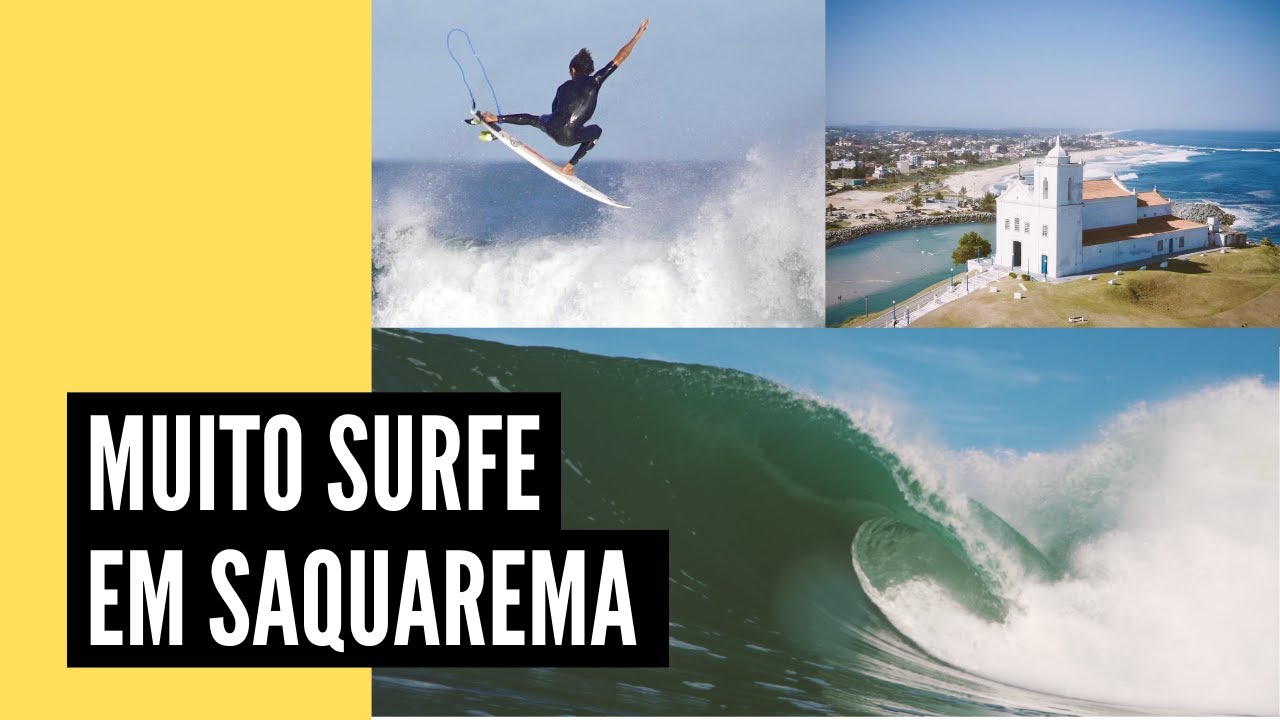 ALTAS ONDAS E MUITO SURFE / SAQUAREMA 2020