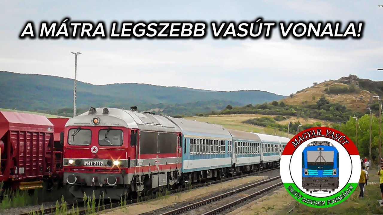18 ÉVE NEM JÁR SZEMÉLYVONAT ITT! | Mátra-vidéki tekergő expressz [2025.08.02.]