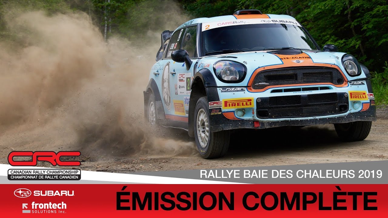 CRC TV: Rallye Baie des Chaleurs 2019 - En Français
