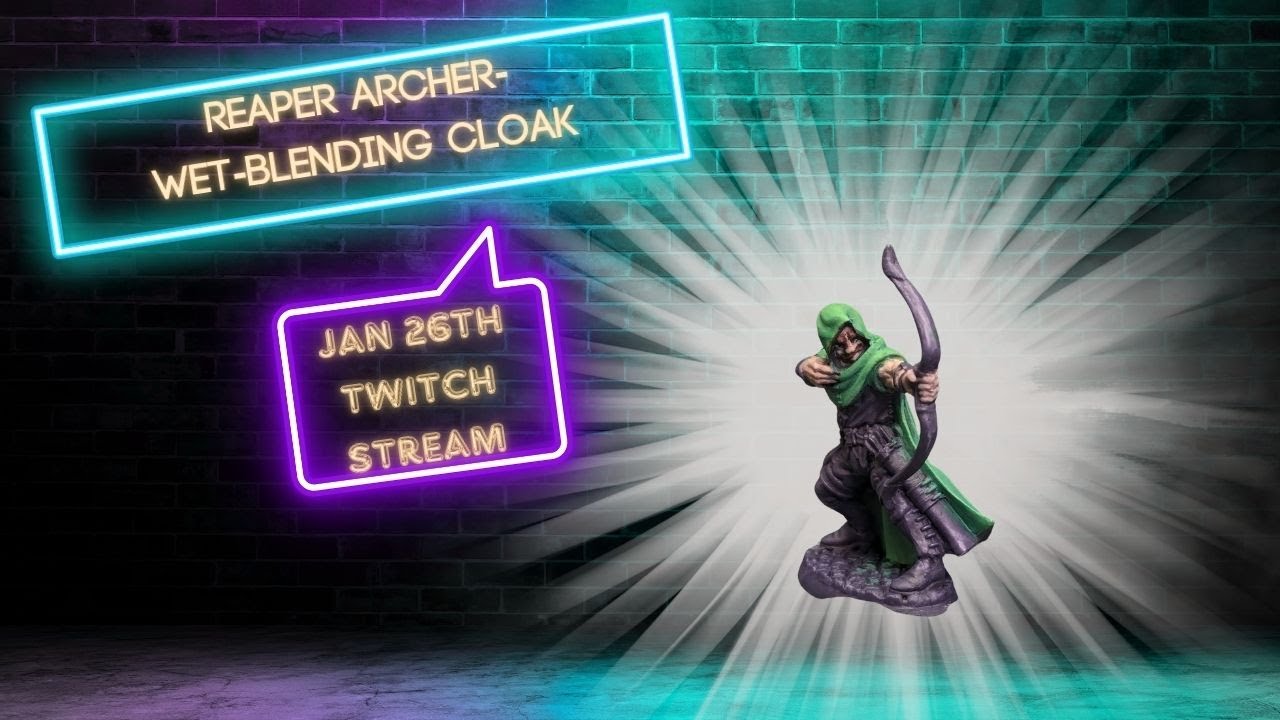 Painting Rogue Archer | Reaper Miniatures 1-26 