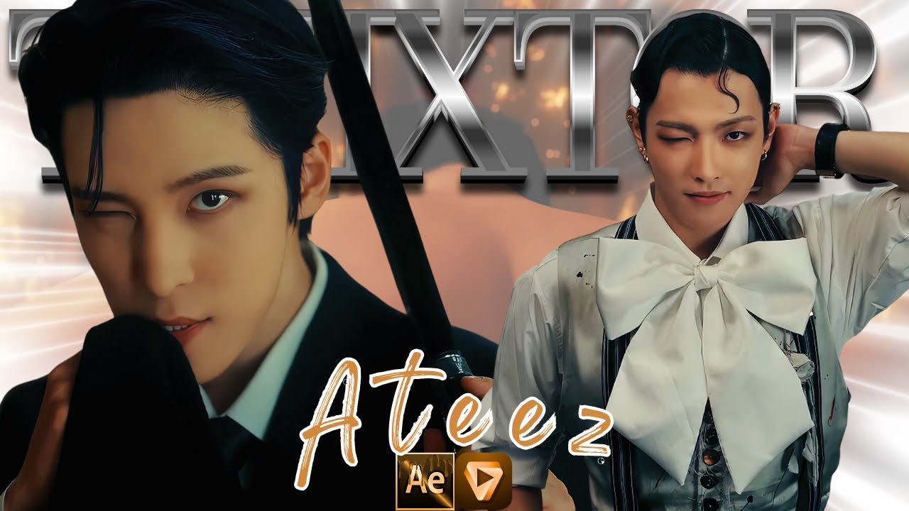 Ateez - 4K 'Ice On My Teeth' MV Edit Clips (Twixtor/Slow Mo)