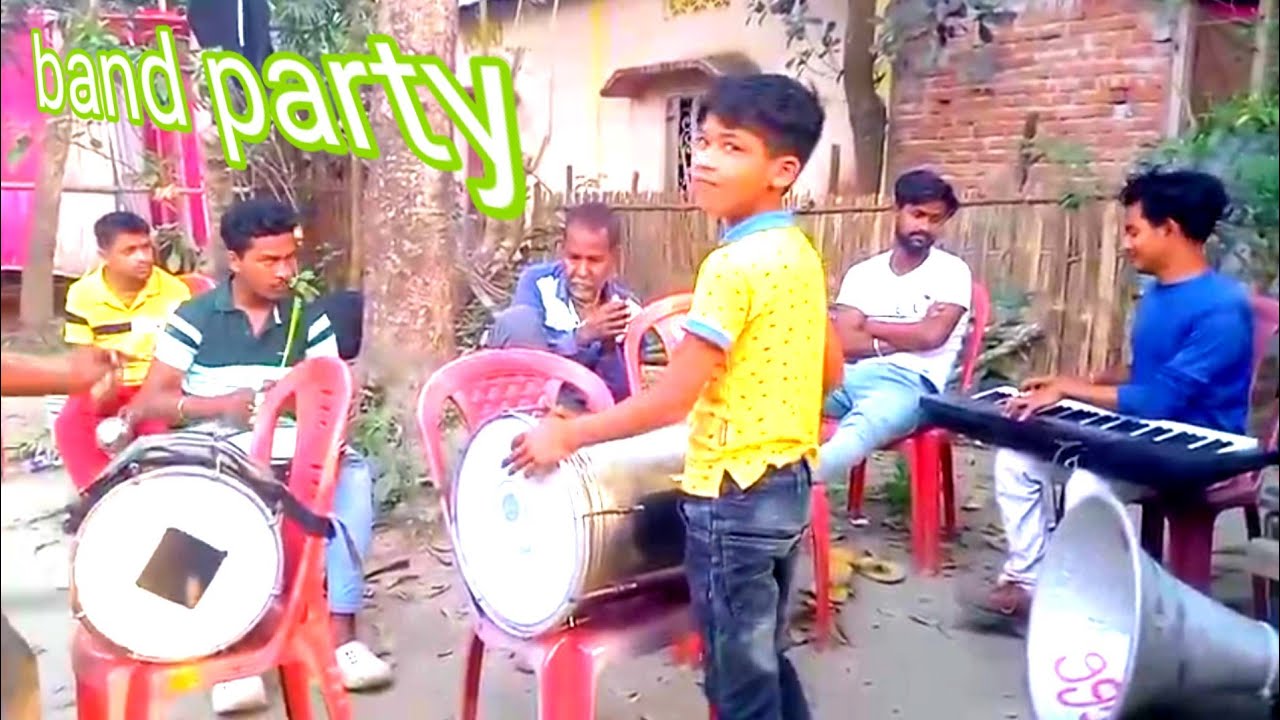 Band party bajana jhuma Sarkar gaan