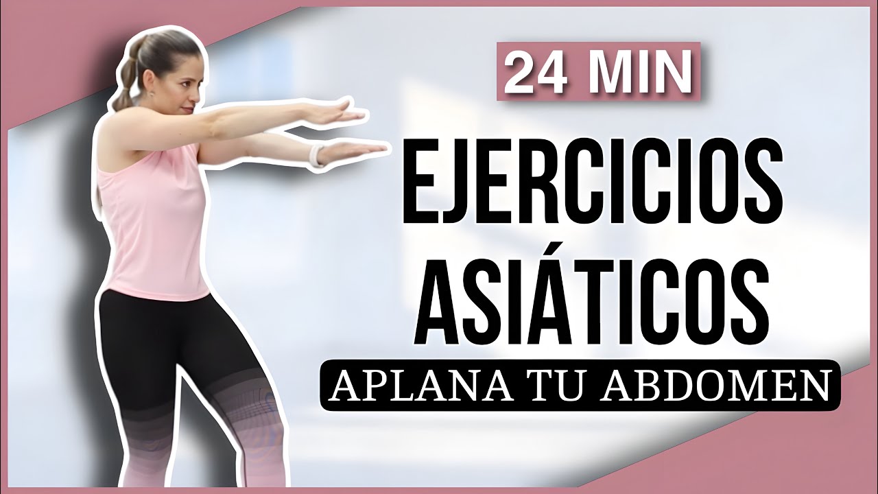 EJERCICIOS ASIÁTICOS PARA ABDOMEN Y CINTURA | QUEMA LA GRASA ABDOMINAL | NatyGlossGym