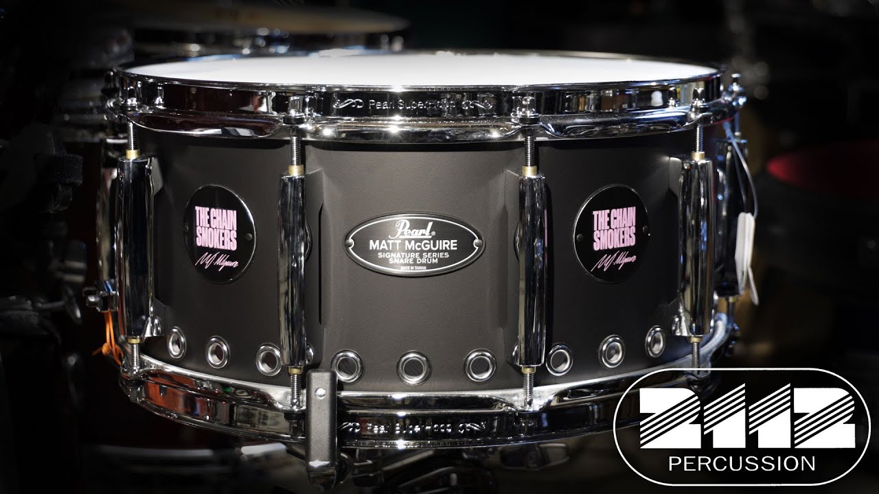 Pearl Matt McGuire Signature Snare Drum 6.5x14