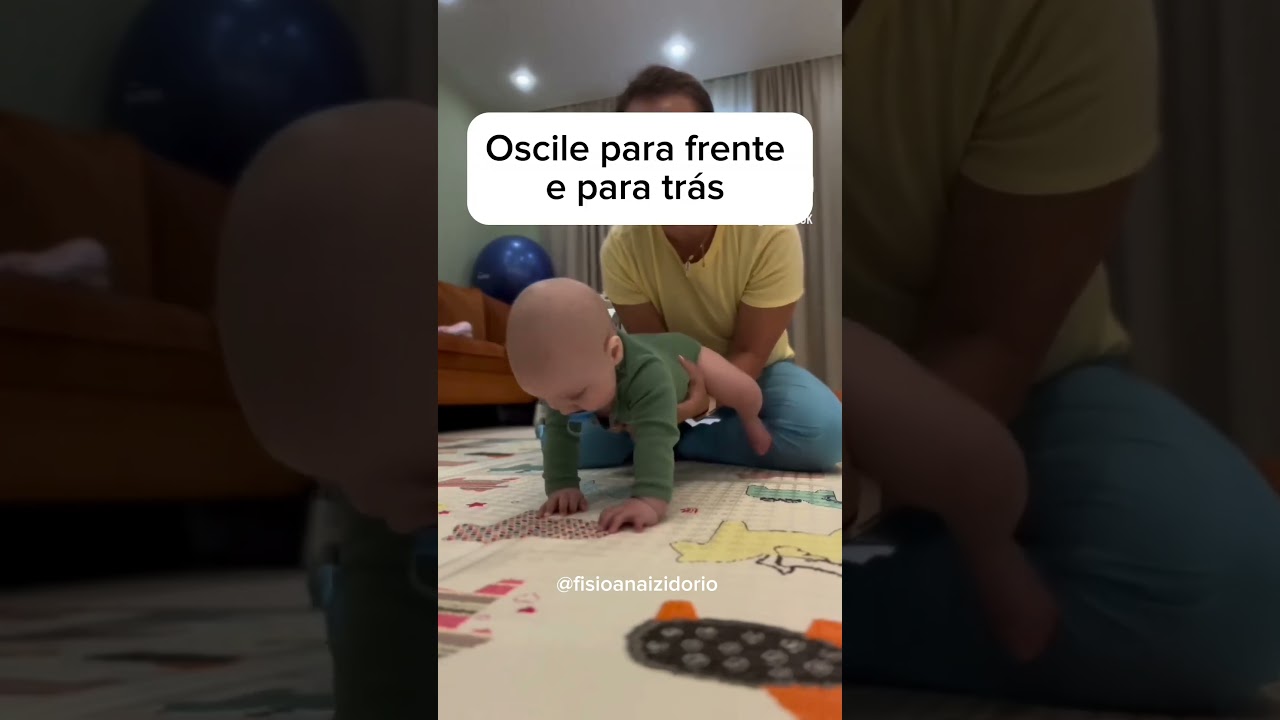 Est&iacute;mulo para engatinhar &aacute; partir dos 5 meses