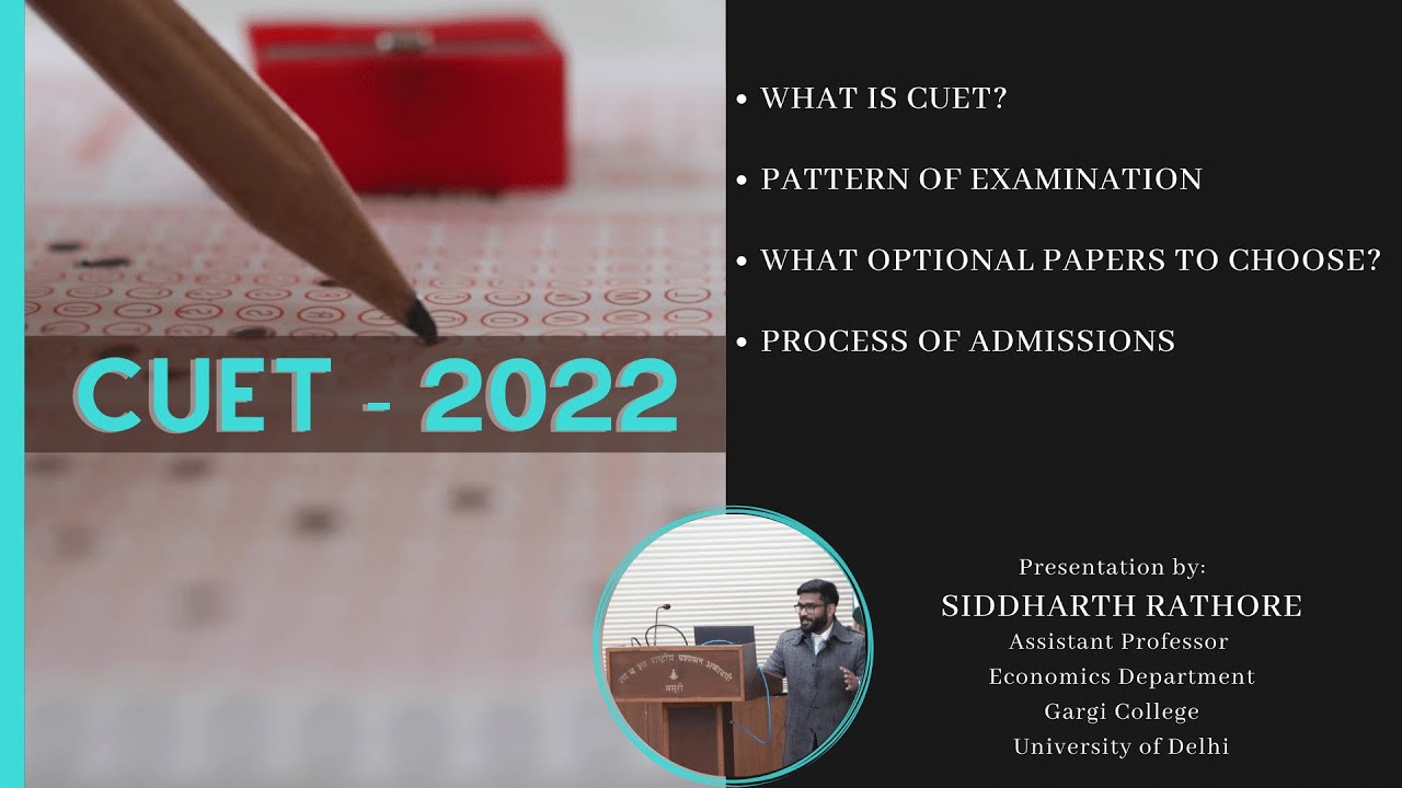 Webinar on CUET 2022 - Gargi College