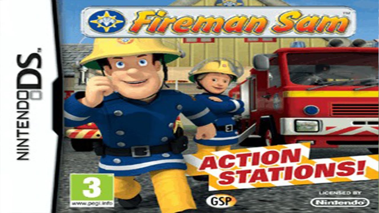 Fireman Sam: Action Stations Gameplay Nintendo DS