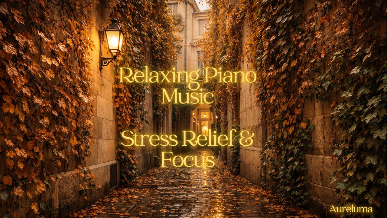 Relaxing Piano Music for Stress Relief & Deep Focus – 1 Hour Emotional Healing Instrumental