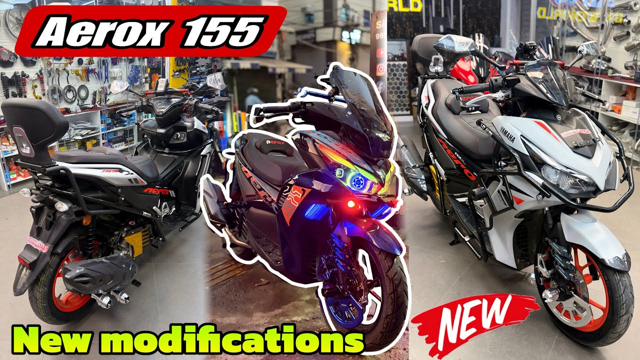 Aerox 155 Modified | Best Aerox  Mods in 2025!